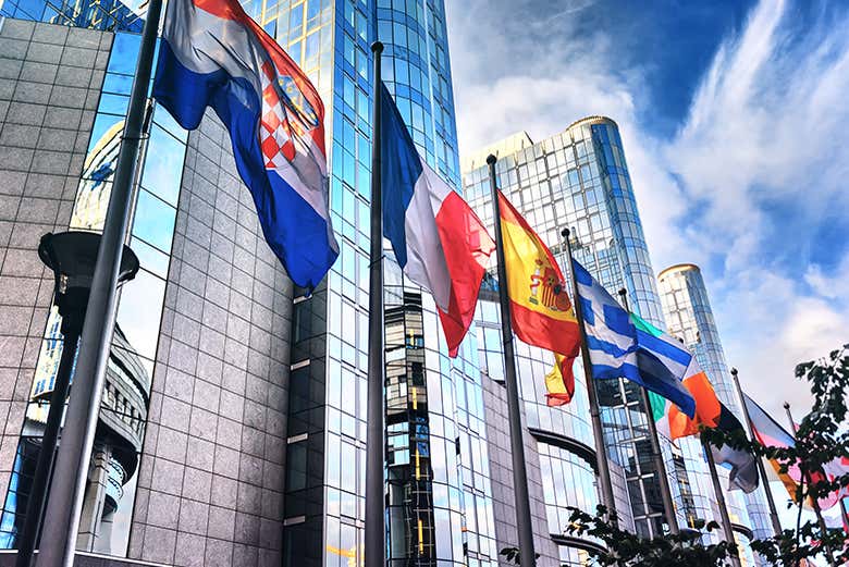 Barrio Europeo de Bruselas, capital de la UE